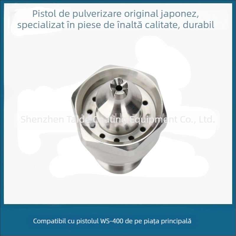 Duza de pulverizare W-400 cu capac de atomizare WS-400, presiune redusă, atomizare înaltă