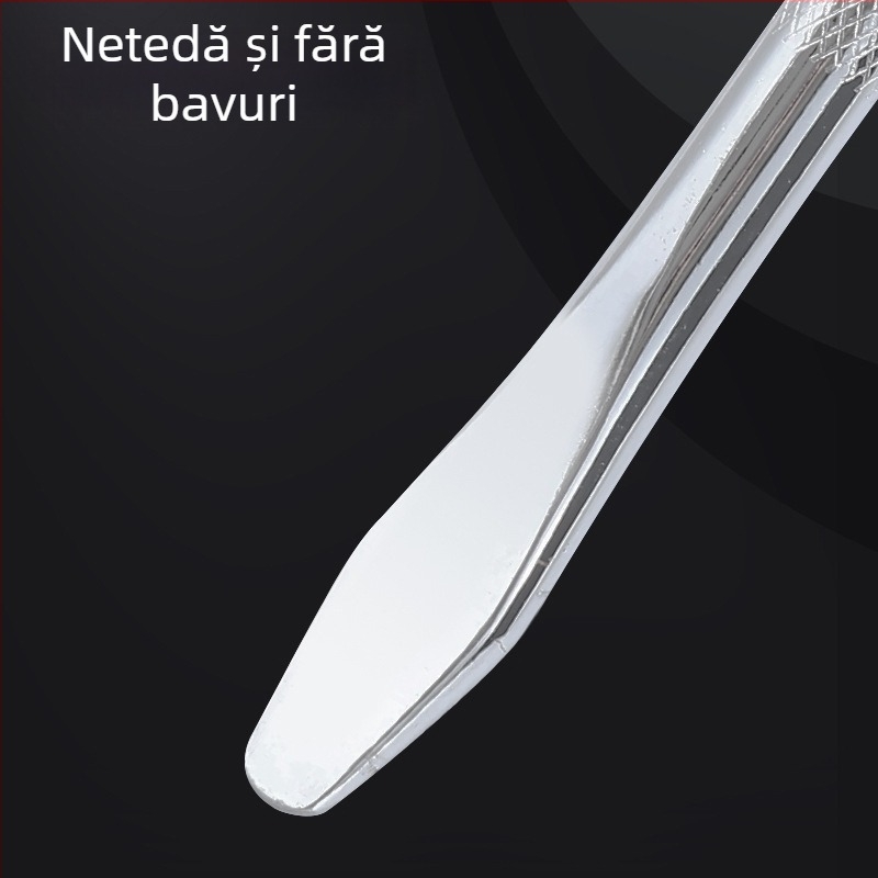 Crowbar cu dublă funcție pentru mașină – unealtă de demontare a anvelopelor, construcție solidă din oțel cu carbon