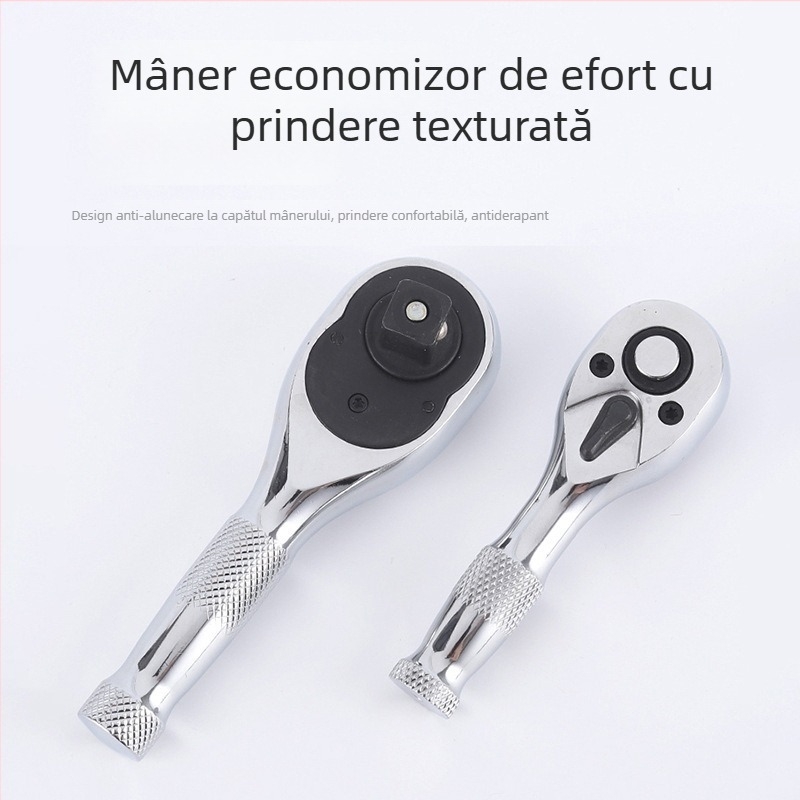 Cheie cu eliberare rapidă pentru spații înguste, cheie mini cu două capete, cheie cu prindere de 1/4 inch