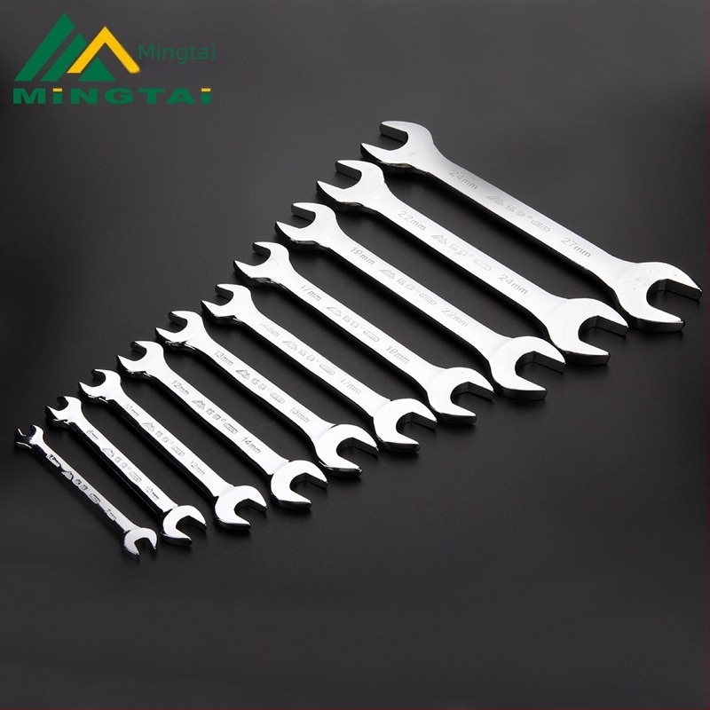 Unelte Mingtai din oțel, chei cu capete duble, deschidere dublă, placă fork, set de 8 bucăți, set de 10 bucăți