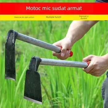 Sapă de plivit din oțel solid – unealtă compactă de grădină pentru exterior, pentru plantarea legumelor și săparea bambusului de iarnă
