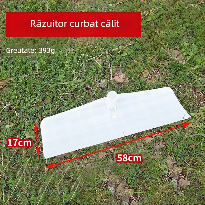 Greblă plastică cu 7 dinți pentru agricultură: iarbă, uscare a cerealelor, frunze