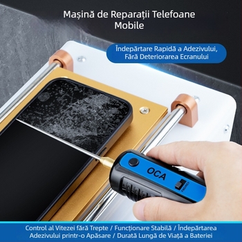 YGtools Mașină electrică pentru îndepărtarea adezivului în reparațiile telefoanelor mobile și tabletelor