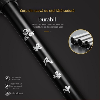 Onai pompă manuală din aluminiu pentru vehicule electrice, 160 psi, 830 mm lungime