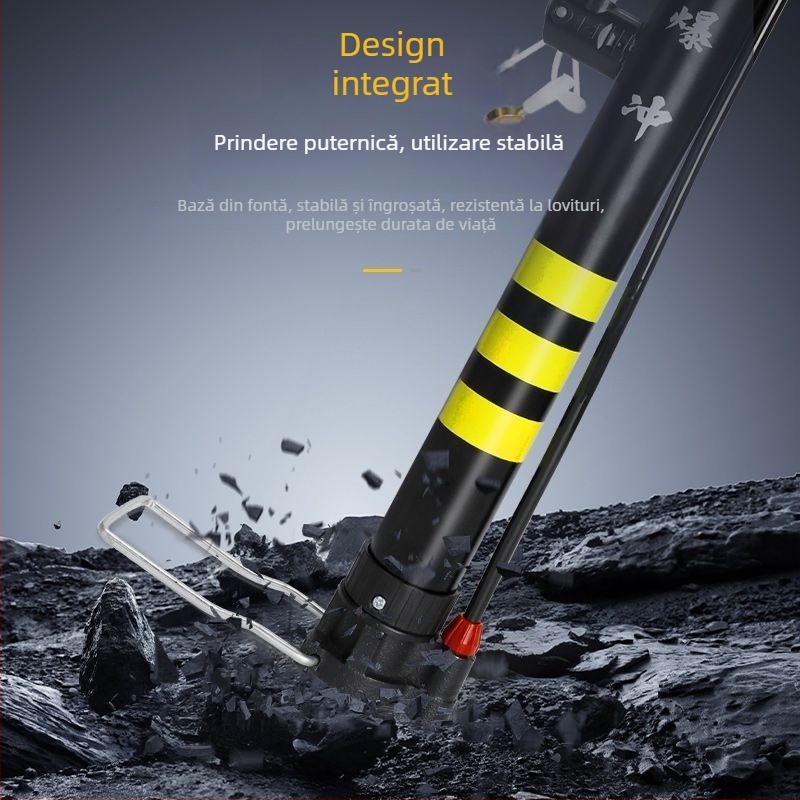 Onai pompă manuală din aluminiu pentru vehicule electrice, 160 psi, 830 mm lungime
