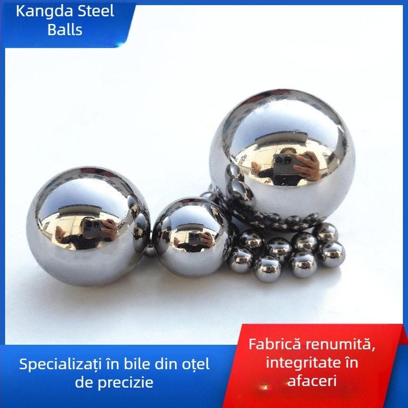 Bilă din oțel pentru rulmenți GCr15/AISI52100, diametru 2 mm–11,906 mm, precizie G10