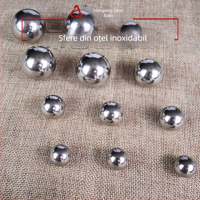 Bilă din oțel inoxidabil lustruită de 18 mm (grad 201) pentru dispozitive medicale, industrie chimică și aerospațială
