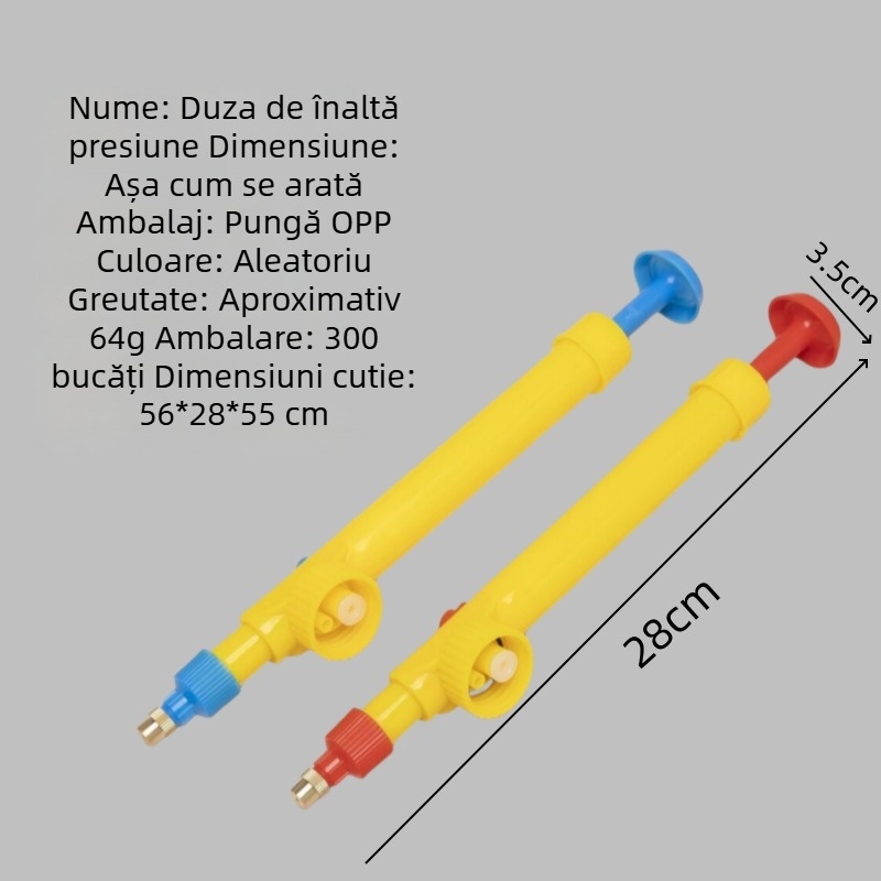Duză de pulverizare cu aer pentru udarea grădinii – duză manuală, compatibilă cu sticle de sodă și cu cană de udare cu tijă
