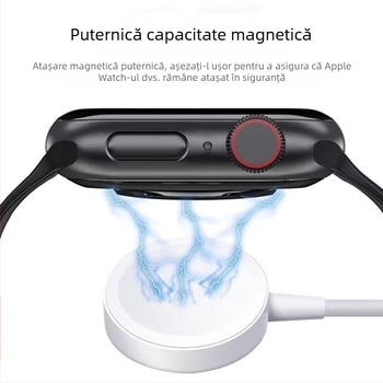 Încărcător magnetic fără fir pentru iWatch — desktop, compact, portabil, încărcare rapidă (5W)