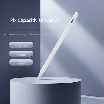 Stylus capacitiv universal pentru tablete și telefoane, compatibil cu iPad, Apple, Huawei, Xiaomi și Lenovo.