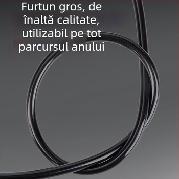 Angnet pompă de aer pentru vehicule electrice și biciclete, pompă de înaltă presiune cu țeavă din oțel groasă, pentru baschet, baloane și fotbal