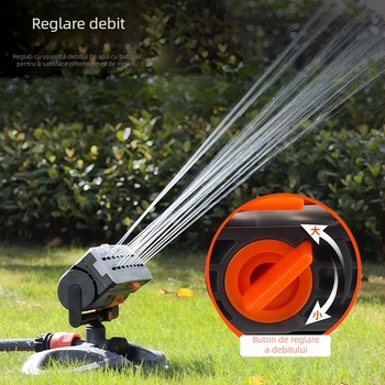 Aspersor rotativ automat pentru grădină