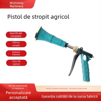 Pulverizator agricol manual, tip placă cu atomizare, rezistent la vânt, pentru livezi și grădină, presiune înaltă