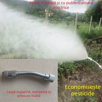 Noul model duză de pulverizare din cupru cu atomizare reglabilă, pulverizator electric de înaltă presiune pentru grădină