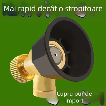 Duză de pulverizare atomizantă pentru agricultură, duză reglabilă din cupru pur pentru presiune înaltă, pulverizator cu motor rezistent la vânt