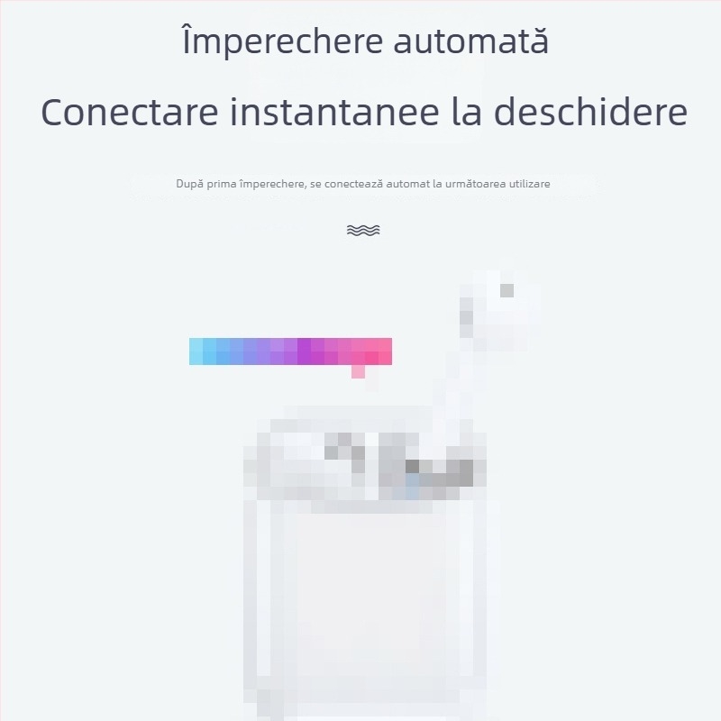 I12 căști Bluetooth true wireless, TWS, control tactil, culori Macaron, Bluetooth 5.0