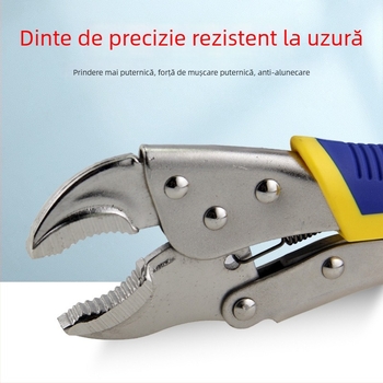 Clește mare cu gură rotundă, unealtă multifuncțională de strângere, calitate industrială, sudare manuală a conductelor de apă