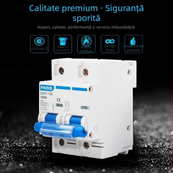 Funeng DZ47-125 întrerupător miniatural pentru joasă tensiune, protecție la suprasarcină