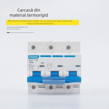 Funeng DZ47-125 întrerupător miniatural pentru joasă tensiune, protecție la suprasarcină