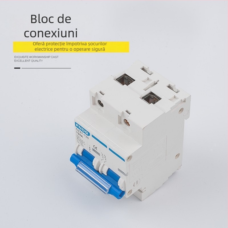 Funeng DZ47-125 întrerupător miniatural pentru joasă tensiune, protecție la suprasarcină