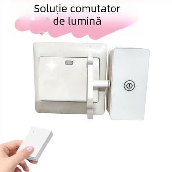 Robot cu telecomandă wireless pentru cămine — încărcare USB, control inteligent pentru stingerea luminilor