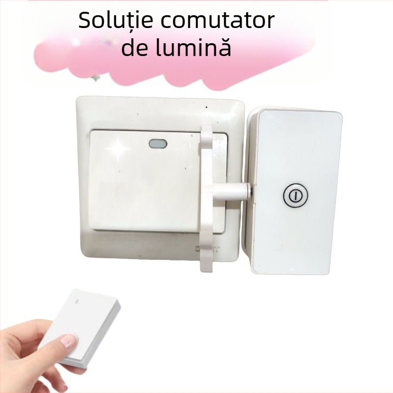 Robot cu telecomandă wireless pentru cămine — încărcare USB, control inteligent pentru stingerea luminilor