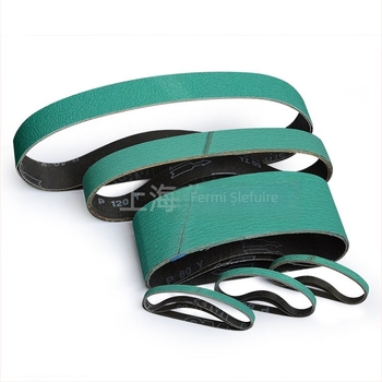 Bandă abrazivă 577F cu zirconiu‑corund pentru șlefuirea oțelului inoxidabil, aluminiului, cuprului și fierului — bandă circulară de lustruire, personalizare la cerere