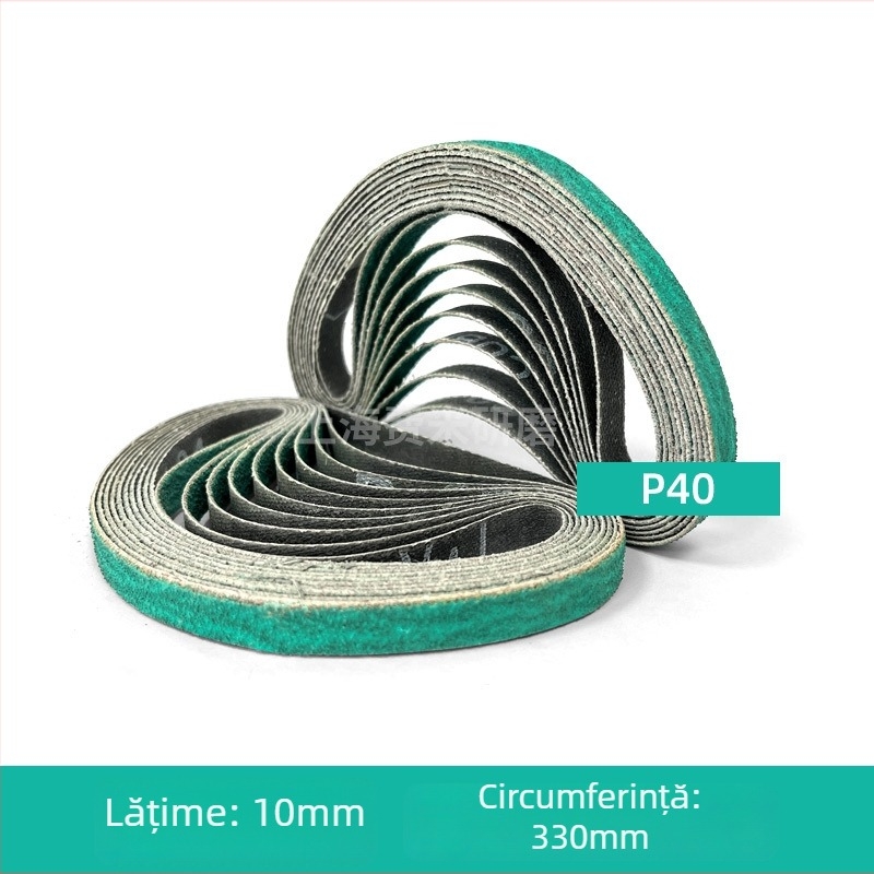 Bandă abrazivă 577F cu zirconiu‑corund pentru șlefuirea oțelului inoxidabil, aluminiului, cuprului și fierului — bandă circulară de lustruire, personalizare la cerere