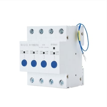 Întrerupător WiFi inteligent cu control de la distanță prin telefon, întrerupător temporizator wireless cu patru canale, control vocal