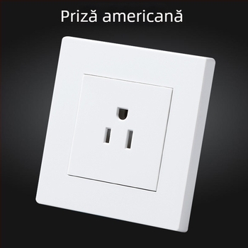 Priză de perete, standard american 5-15R, panou tip 86, 110V, 15A