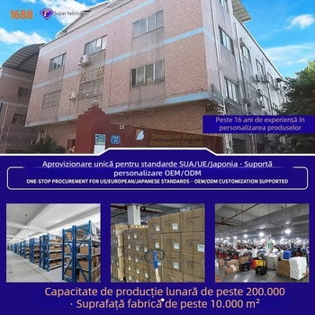 Baiyou birou de lucru în stil american, cu sursă de alimentare ETL-certificată, porturi USB, birou PC multifuncțional