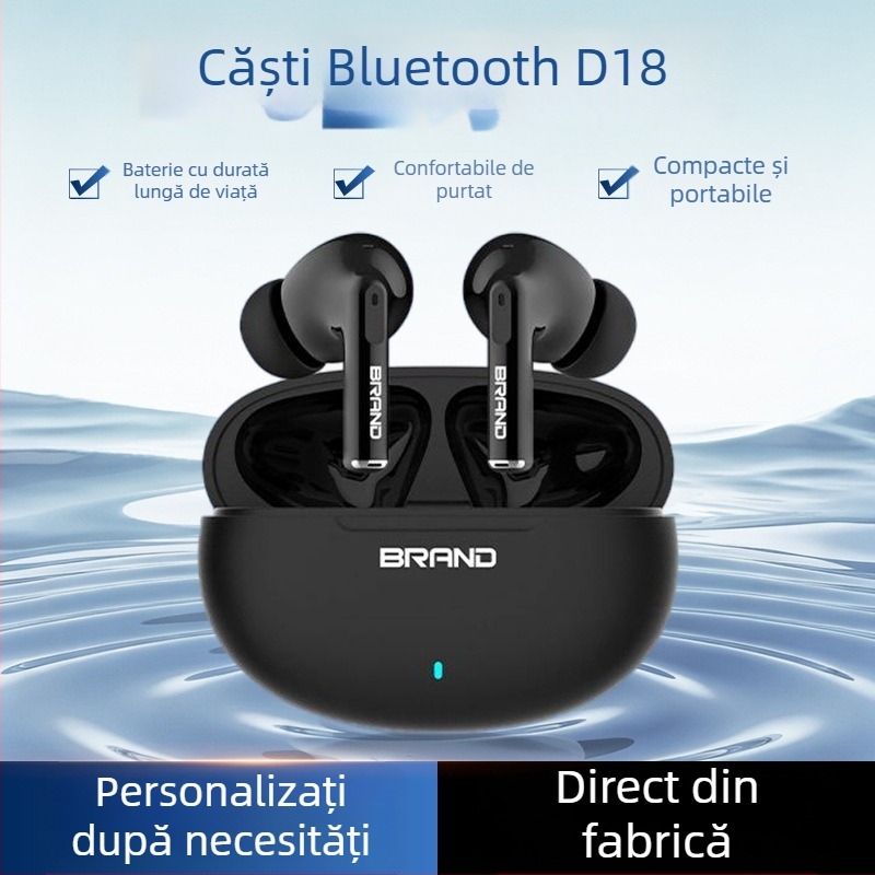 Căști Bluetooth in-ear pentru gaming, control tactil, cip Jerry, baterie cu durată lungă, sunet stereo, esports