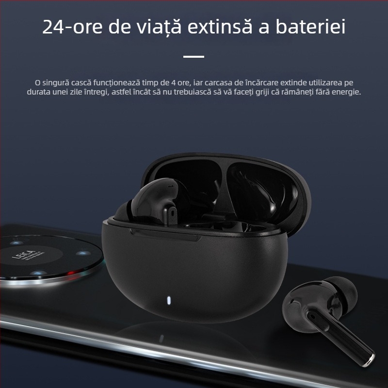 Căști Bluetooth in-ear pentru gaming, control tactil, cip Jerry, baterie cu durată lungă, sunet stereo, esports