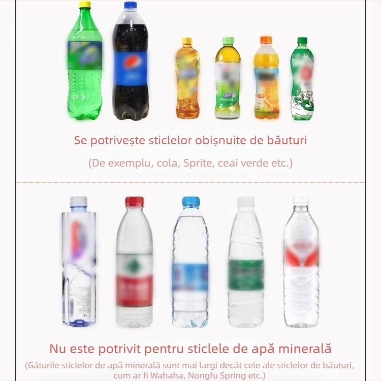 Pulverizator pentru sticla de băuturi, pentru udarea plantelor, pulverizator compact cu aer și duză reglabilă