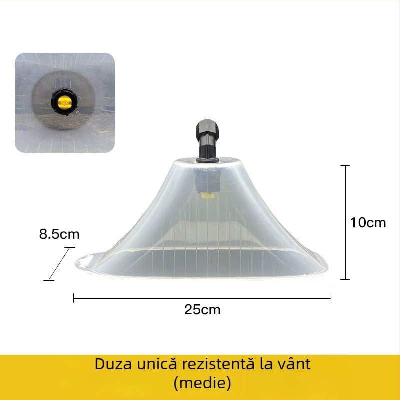 Duză antivent pentru pulverizator electric agricol — duză de stropire pentru arahide, porumb și orez