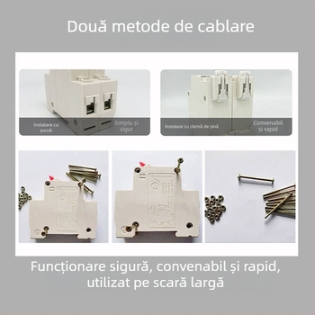 Intrerupător pentru vehicule electrice, 12V-48V, air circuit breaker, 1P63A/100A, seria DZ47-63