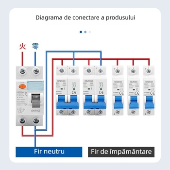 L60N serie RCCB întrerupător diferențial electromagnet