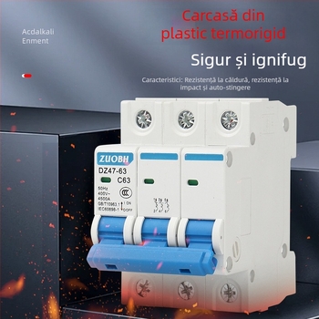 DZ47-63/1P Intrerupător automat pentru uz casnic, C45, 10A, 16A, 25A, 32A, 63A