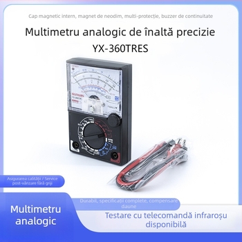 Multimetru portabil pentru electricieni, aparat compact, multifunctional, cu indicator analog