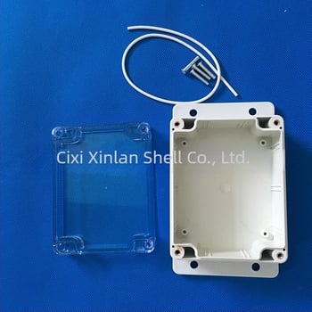 New Blue Carcasă transparentă din ABS, cutie etanșă pentru conexiuni, pentru dispozitive electronice și electrice, F3-2T, 115×90×55 mm