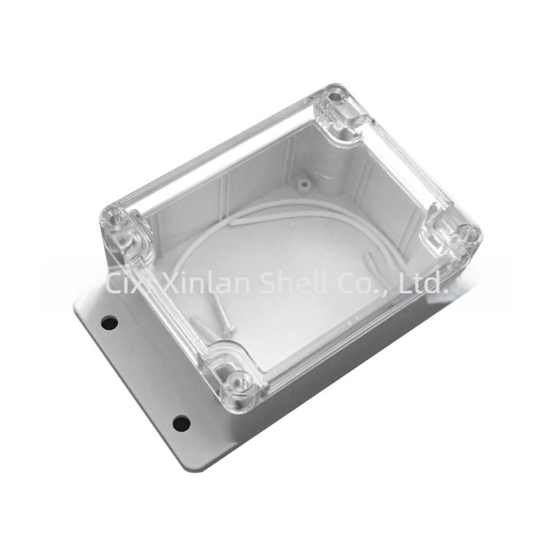 New Blue Carcasă transparentă din ABS, cutie etanșă pentru conexiuni, pentru dispozitive electronice și electrice, F3-2T, 115×90×55 mm