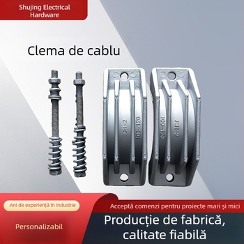Colier de cablu din aliaj de aluminiu, JGH-1, pentru linii de alimentare