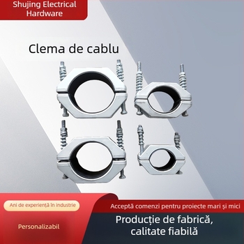 Colier de cablu din aliaj de aluminiu, JGH-1, pentru linii de alimentare