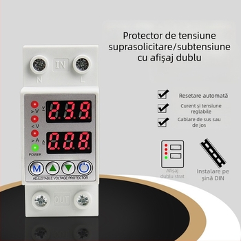Protecție supratensiune și subtensiune cu afișaj dual, limită de curent reglabilă AVP-40A 63A