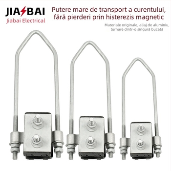 Coliere de tensiune în grup pentru conductoare cu 2 sau 4 nuclee, fitinguri electrice, cleme izolate de fixare a tensiunii