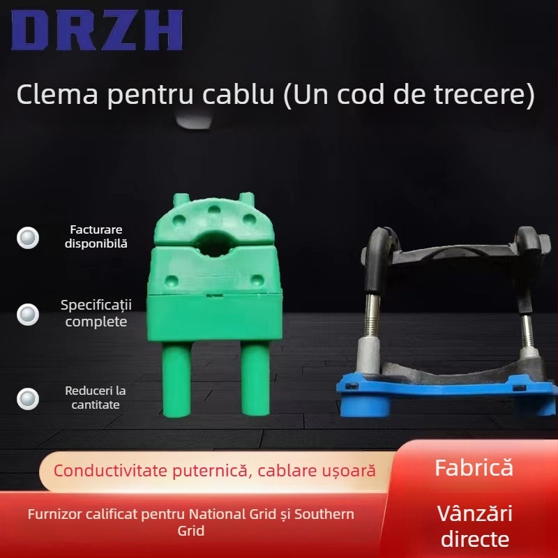 Clema de fixare a cablului și tensionator de cabluri – echipamente electrice