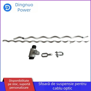 OPGW clemă de suspensie pentru cablu optic pre-torsionat, accesorii pentru cabluri de energie și comunicații, cleme de suspensie simple și duble