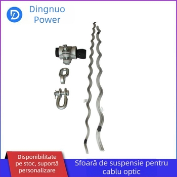 OPGW clemă de suspensie pentru cablu optic pre-torsionat, accesorii pentru cabluri de energie și comunicații, cleme de suspensie simple și duble