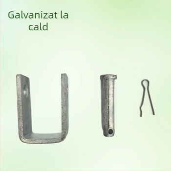 Serie D din fier, galvanizată la cald, accesorii pătrate pentru exterior