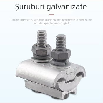 Clema de cablu cupru-aluminiu pentru tranziție, impermeabilă, canal pentru cabluri